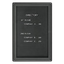 Quartet® wholesale. Enclosed Magnetic Directory, 24 X 36, Black Surface, Graphite Aluminum Frame. HSD Wholesale: Janitorial Supplies, Breakroom Supplies, Office Supplies.