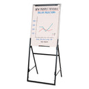 Quartet® wholesale. Futura Dry Erase Presentation Easel, Melamine, 26 X 35, White, Black Frame. HSD Wholesale: Janitorial Supplies, Breakroom Supplies, Office Supplies.