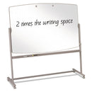 Quartet® wholesale. Total Erase Reversible Mobile Easel, 72 X 48, White Surface, Neutral Frame. HSD Wholesale: Janitorial Supplies, Breakroom Supplies, Office Supplies.