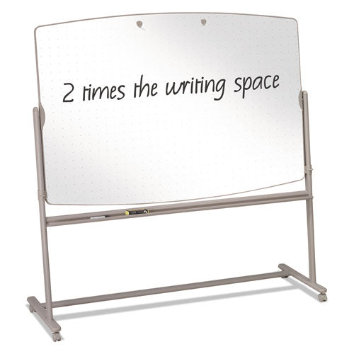 Quartet® wholesale. Total Erase Reversible Mobile Easel, 72 X 48, White Surface, Neutral Frame. HSD Wholesale: Janitorial Supplies, Breakroom Supplies, Office Supplies.