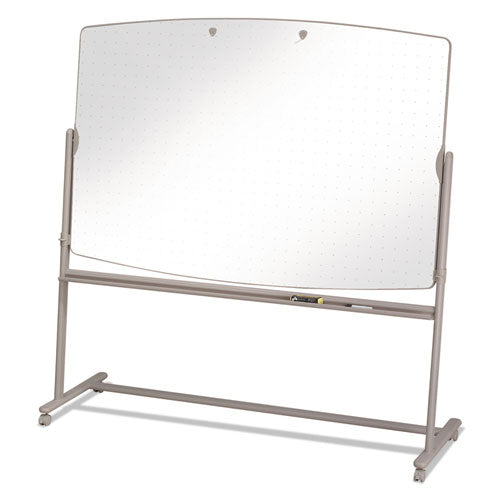 Quartet® wholesale. Total Erase Reversible Mobile Easel, 72 X 48, White Surface, Neutral Frame. HSD Wholesale: Janitorial Supplies, Breakroom Supplies, Office Supplies.