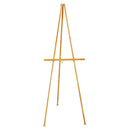 Quartet® wholesale. Lightweight Tripod Floor Easel, 64" High, Natural Oak. HSD Wholesale: Janitorial Supplies, Breakroom Supplies, Office Supplies.