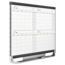 Quartet® wholesale. Prestige 2 Magnetic Total Erase 4-month Calendar, 36 X 24, Graphite Color Frame. HSD Wholesale: Janitorial Supplies, Breakroom Supplies, Office Supplies.