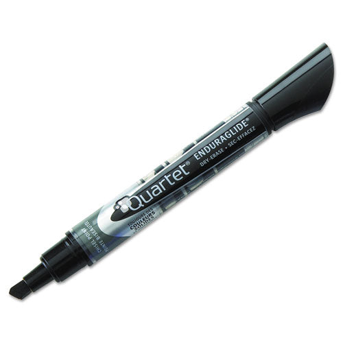 Quartet® wholesale. Enduraglide Dry Erase Marker, Broad Chisel Tip, Black, Dozen. HSD Wholesale: Janitorial Supplies, Breakroom Supplies, Office Supplies.