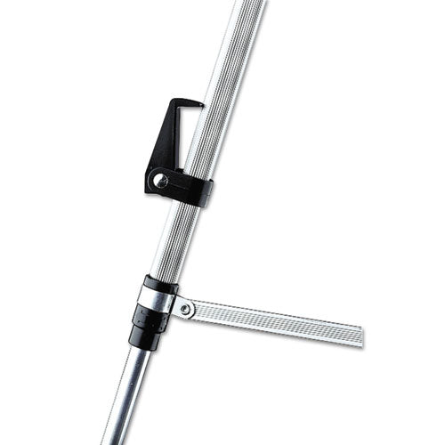 Quartet® wholesale. Lightweight Telescoping Tripod Easel, 38" To 66" High, Aluminum, Silver. HSD Wholesale: Janitorial Supplies, Breakroom Supplies, Office Supplies.
