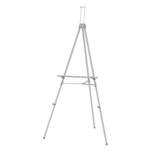 Quartet® wholesale. Aluminum Heavy-duty Display Easel, 38" To 66" High, Aluminum, Silver. HSD Wholesale: Janitorial Supplies, Breakroom Supplies, Office Supplies.