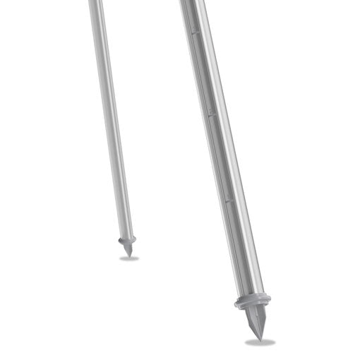 Quartet® wholesale. Aluminum Heavy-duty Display Easel, 38" To 66" High, Aluminum, Silver. HSD Wholesale: Janitorial Supplies, Breakroom Supplies, Office Supplies.