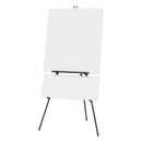 Quartet® wholesale. Aluminum Heavy-duty Display Easel, 38" To 66" High, Aluminum, Black. HSD Wholesale: Janitorial Supplies, Breakroom Supplies, Office Supplies.