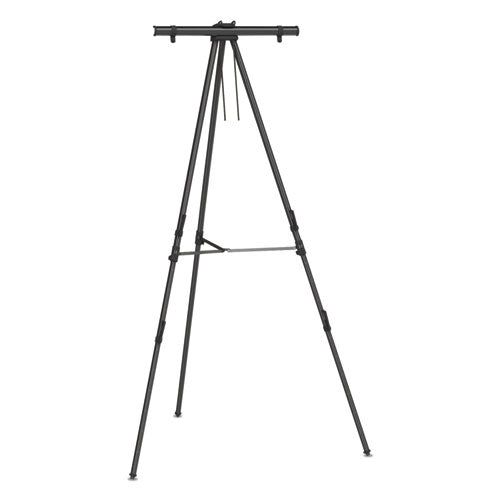 Quartet® wholesale. Aluminum Heavy-duty Display Easel, 38" To 66" High, Aluminum, Black. HSD Wholesale: Janitorial Supplies, Breakroom Supplies, Office Supplies.