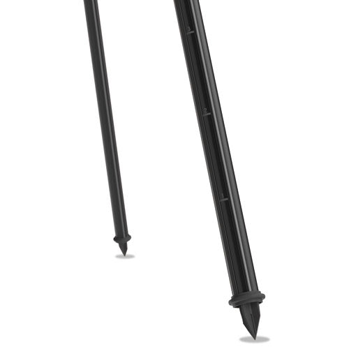 Quartet® wholesale. Aluminum Heavy-duty Display Easel, 38" To 66" High, Aluminum, Black. HSD Wholesale: Janitorial Supplies, Breakroom Supplies, Office Supplies.