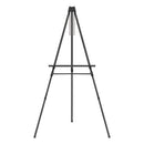 Quartet® wholesale. Aluminum Heavy-duty Display Easel, 38" To 66" High, Aluminum, Black. HSD Wholesale: Janitorial Supplies, Breakroom Supplies, Office Supplies.