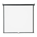 Quartet® wholesale. Wall Or Ceiling Projection Screen, 60 X 60, White Matte, Black Matte Casing. HSD Wholesale: Janitorial Supplies, Breakroom Supplies, Office Supplies.