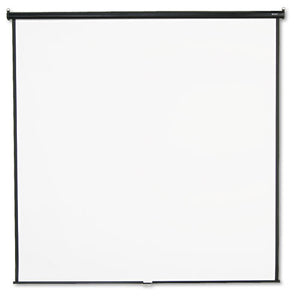 Quartet® wholesale. Wall Or Ceiling Projection Screen, 96 X 96, White Matte, Black Matte Casing. HSD Wholesale: Janitorial Supplies, Breakroom Supplies, Office Supplies.