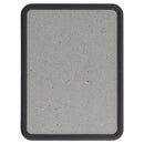 Quartet® wholesale. Contour Granite Gray Tack Board, 36 X 24, Black Frame. HSD Wholesale: Janitorial Supplies, Breakroom Supplies, Office Supplies.