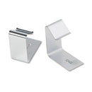Quartet® wholesale. Flexible Metal Cubicle Hangers, 1 1-2" - 2 1-2" Panels, Silver, 2-set. HSD Wholesale: Janitorial Supplies, Breakroom Supplies, Office Supplies.