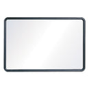 Quartet® wholesale. Contour Dry-erase Board, Melamine, 24 X 18, White Surface, Black Frame. HSD Wholesale: Janitorial Supplies, Breakroom Supplies, Office Supplies.