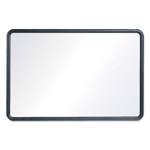 Quartet® wholesale. Contour Dry-erase Board, Melamine, 48 X 36, White Surface, Black Frame. HSD Wholesale: Janitorial Supplies, Breakroom Supplies, Office Supplies.