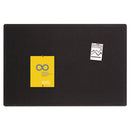 Quartet® wholesale. Oval Office Fabric Bulletin Board, 36 X 24, Black. HSD Wholesale: Janitorial Supplies, Breakroom Supplies, Office Supplies.