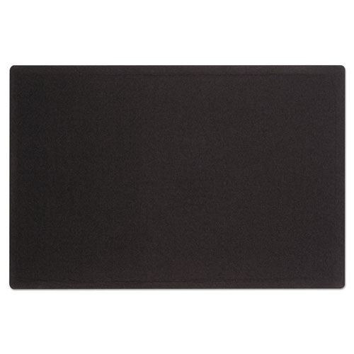Quartet® wholesale. Oval Office Fabric Bulletin Board, 36 X 24, Black. HSD Wholesale: Janitorial Supplies, Breakroom Supplies, Office Supplies.