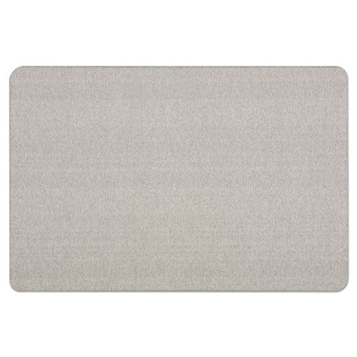 Quartet® wholesale. Oval Office Fabric Bulletin Board, 36 X 24, Gray. HSD Wholesale: Janitorial Supplies, Breakroom Supplies, Office Supplies.