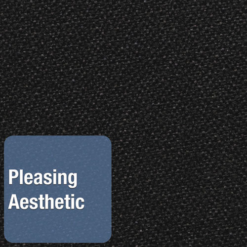 Quartet® wholesale. Oval Office Fabric Bulletin Board, 48 X 36, Black. HSD Wholesale: Janitorial Supplies, Breakroom Supplies, Office Supplies.