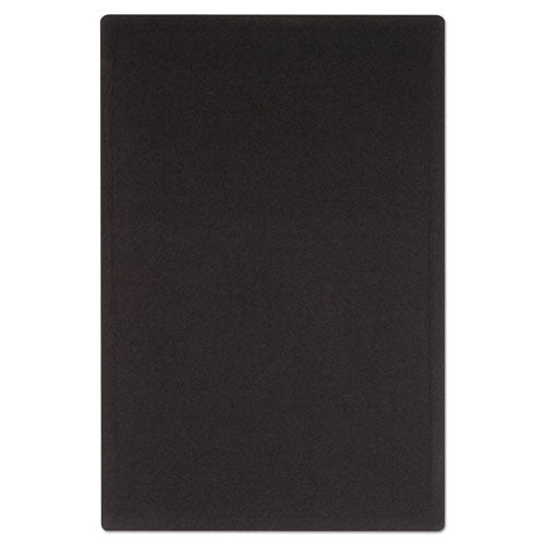 Quartet® wholesale. Oval Office Fabric Bulletin Board, 48 X 36, Black. HSD Wholesale: Janitorial Supplies, Breakroom Supplies, Office Supplies.
