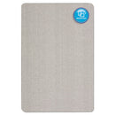 Quartet® wholesale. Oval Office Fabric Bulletin Board, 48 X 36, Gray. HSD Wholesale: Janitorial Supplies, Breakroom Supplies, Office Supplies.