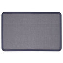 Quartet® wholesale. Contour Fabric Bulletin Board, 48 X 36, Light Blue, Plastic Navy Blue Frame. HSD Wholesale: Janitorial Supplies, Breakroom Supplies, Office Supplies.