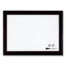 Quartet® wholesale. Home Decor Magnetic Dry Erase Board, 23 X 17, Black Wood Frame. HSD Wholesale: Janitorial Supplies, Breakroom Supplies, Office Supplies.