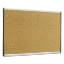 Quartet® wholesale. Arc Frame Cork Cubicle Board, 14 X 24, Tan, Aluminum Frame. HSD Wholesale: Janitorial Supplies, Breakroom Supplies, Office Supplies.