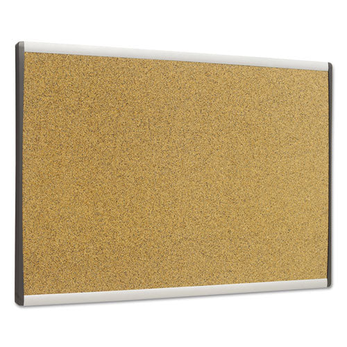 Quartet® wholesale. Arc Frame Cork Cubicle Board, 14 X 24, Tan, Aluminum Frame. HSD Wholesale: Janitorial Supplies, Breakroom Supplies, Office Supplies.