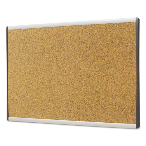 Quartet® wholesale. Arc Frame Cork Cubicle Board, 14 X 24, Tan, Aluminum Frame. HSD Wholesale: Janitorial Supplies, Breakroom Supplies, Office Supplies.