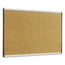 Quartet® wholesale. Arc Frame Cork Cubicle Board, 18 X 30, Tan, Aluminum Frame. HSD Wholesale: Janitorial Supplies, Breakroom Supplies, Office Supplies.