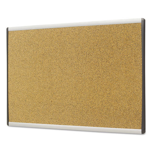 Quartet® wholesale. Arc Frame Cork Cubicle Board, 18 X 30, Tan, Aluminum Frame. HSD Wholesale: Janitorial Supplies, Breakroom Supplies, Office Supplies.