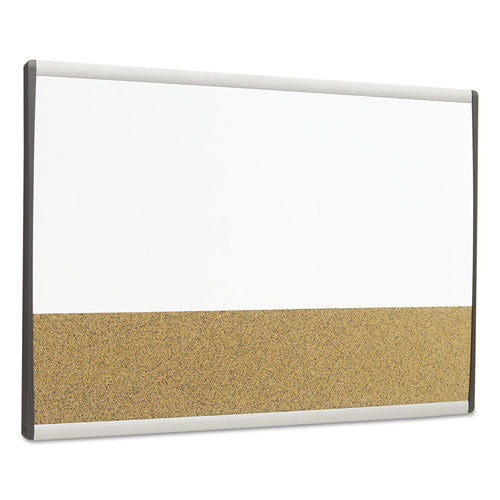Quartet® wholesale. Magnetic Dry-erase-cork Board, 18 X 30, White Surface, Silver Aluminum Frame. HSD Wholesale: Janitorial Supplies, Breakroom Supplies, Office Supplies.