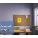Quartet® wholesale. Prestige Bulletin Board, Brown Graphite-blend Surface, 36 X 24, Cherry Frame. HSD Wholesale: Janitorial Supplies, Breakroom Supplies, Office Supplies.