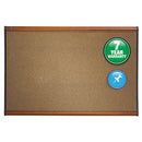 Quartet® wholesale. Prestige Bulletin Board, Brown Graphite-blend Surface, 48 X 36, Cherry Frame. HSD Wholesale: Janitorial Supplies, Breakroom Supplies, Office Supplies.