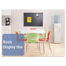 Quartet® wholesale. Prestige Euro-style Embossed Foam Bulletin Board, 72 X 48, Black-aluminum Frame. HSD Wholesale: Janitorial Supplies, Breakroom Supplies, Office Supplies.