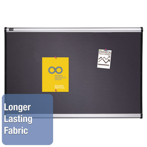 Quartet® wholesale. Prestige Bulletin Board, Diamond Mesh Fabric, 36 X 24, Gray-aluminum Frame. HSD Wholesale: Janitorial Supplies, Breakroom Supplies, Office Supplies.