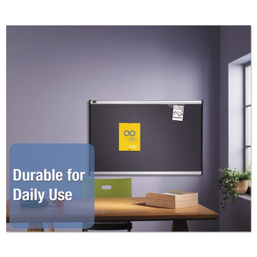 Quartet® wholesale. Prestige Bulletin Board, Diamond Mesh Fabric, 36 X 24, Gray-aluminum Frame. HSD Wholesale: Janitorial Supplies, Breakroom Supplies, Office Supplies.