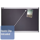 Quartet® wholesale. Prestige Bulletin Board, Diamond Mesh Fabric, 36 X 24, Gray-aluminum Frame. HSD Wholesale: Janitorial Supplies, Breakroom Supplies, Office Supplies.