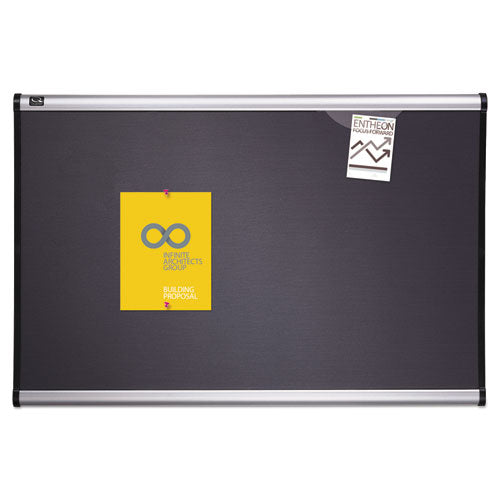 Quartet® wholesale. Prestige Bulletin Board, Diamond Mesh Fabric, 72 X 48, Gray-aluminum Frame. HSD Wholesale: Janitorial Supplies, Breakroom Supplies, Office Supplies.