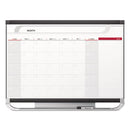 Quartet® wholesale. Prestige 2 Magnetic Total Erase Monthly Calendar, 36 X 24, Graphite Color Frame. HSD Wholesale: Janitorial Supplies, Breakroom Supplies, Office Supplies.