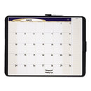 Quartet® wholesale. Tack And Write Monthly Calendar Board, 23 X 17, White Surface, Black Frame. HSD Wholesale: Janitorial Supplies, Breakroom Supplies, Office Supplies.