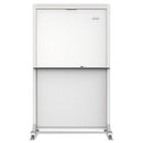 Quartet® wholesale. Motion Dual-track Mobile Magnetic Dry-erase Easel, Two 40 1-2 X 34 Panels, White. HSD Wholesale: Janitorial Supplies, Breakroom Supplies, Office Supplies.