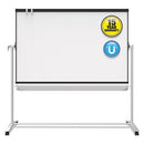 Quartet® wholesale. Prestige 2 Mobile Presentation Easel,  6 Ft X 4 Ft, Silver-graphite. HSD Wholesale: Janitorial Supplies, Breakroom Supplies, Office Supplies.