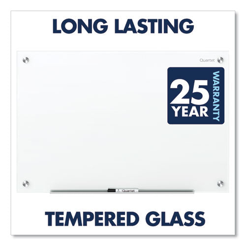 Quartet® wholesale. Brilliance Glass Dry-erase Boards, 24 X 18, White Surface. HSD Wholesale: Janitorial Supplies, Breakroom Supplies, Office Supplies.