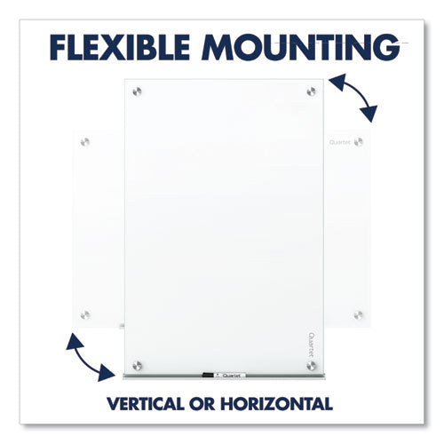 Quartet® wholesale. Brilliance Glass Dry-erase Boards, 24 X 18, White Surface. HSD Wholesale: Janitorial Supplies, Breakroom Supplies, Office Supplies.