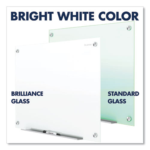 Quartet® wholesale. Brilliance Glass Dry-erase Boards, 24 X 18, White Surface. HSD Wholesale: Janitorial Supplies, Breakroom Supplies, Office Supplies.