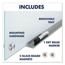 Quartet® wholesale. Infinity Magnetic Glass Marker Board, 24 X18, White. HSD Wholesale: Janitorial Supplies, Breakroom Supplies, Office Supplies.